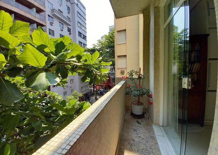 Exclusivo 100M Praia Copacabana - 2Qts - Varanda - Hidro - Maison Copa Prime Rio de Janeiro